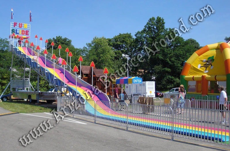 Giant Carnival Fun Slide Rental - Fiberglass Super Slide Rentals - Phoenix, Arizona